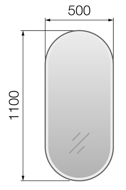 У85580 Зеркало Lola 50 1 Marka  - Вид №4