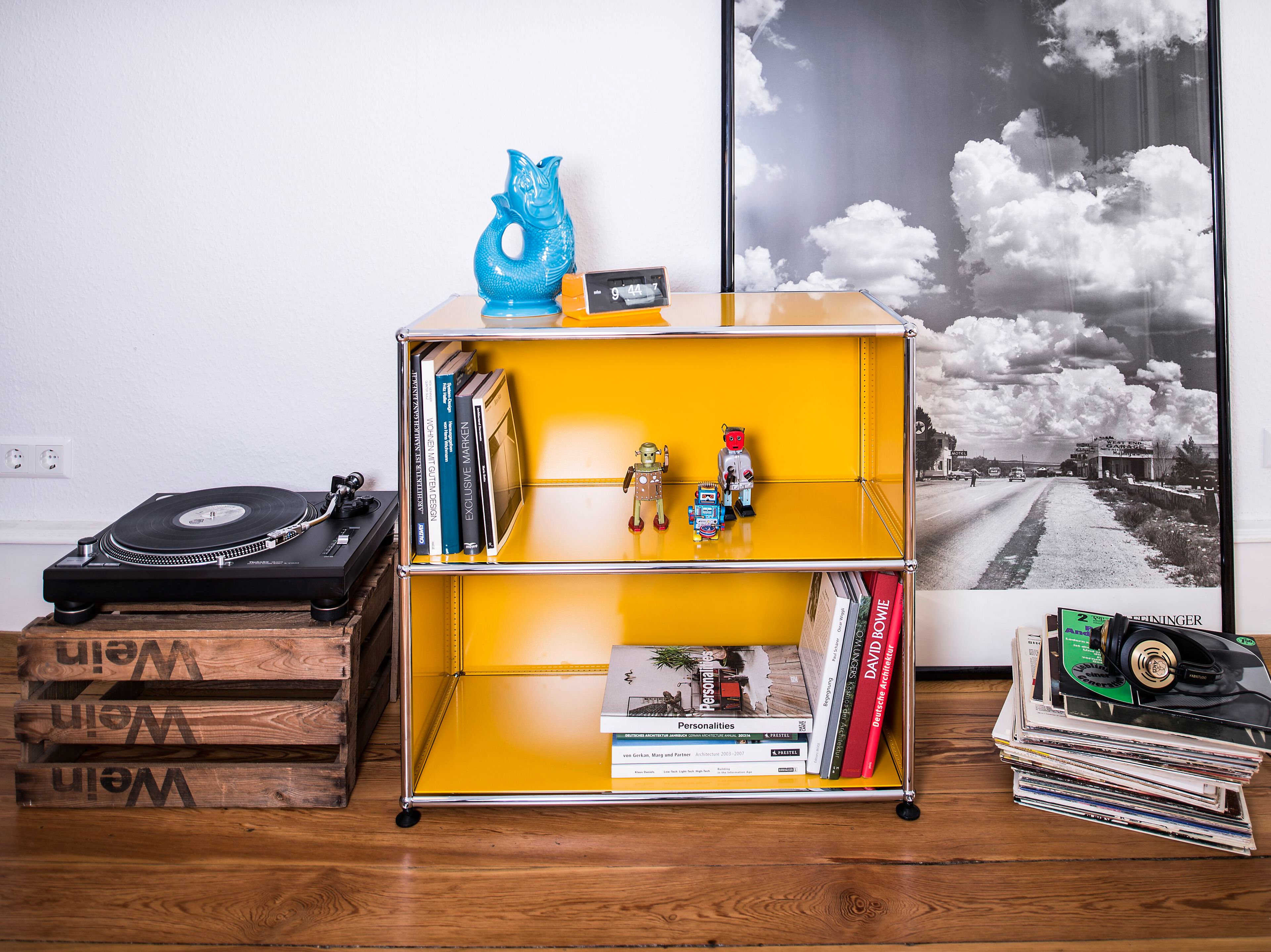 Книжный шкаф из нержавеющей стали USM USM Haller System ARCH-00054565 - Вид №1