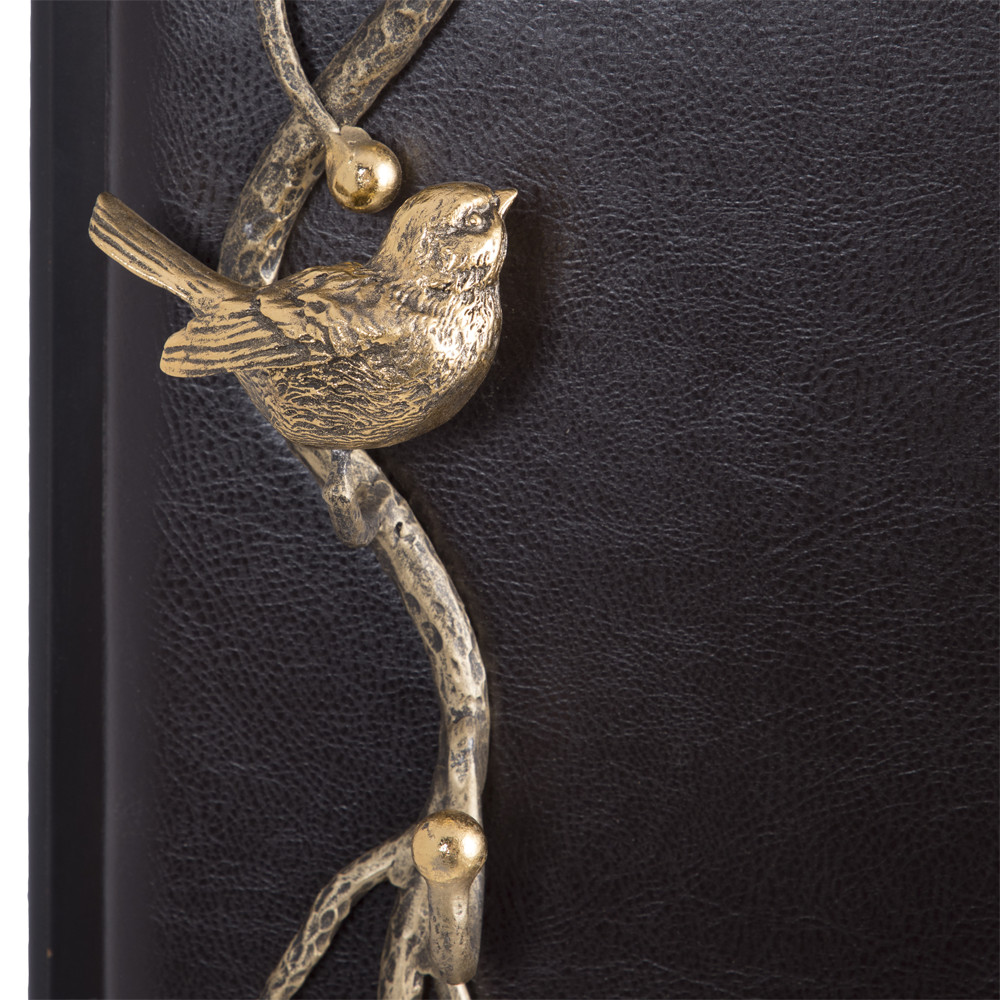 15011 Вешалка настенная Терра (с зеркалом) Каштан Амбер BOGACHO 4627196590427 - Вид №2