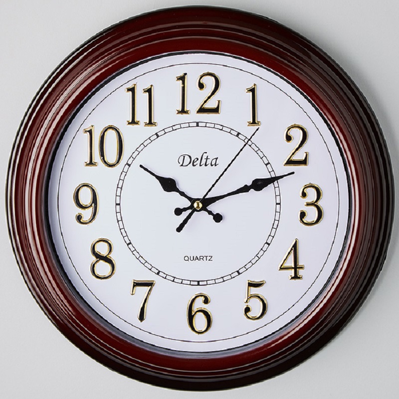 91061032 Часы настенные DT7-0008 29.7x29.7x4.7см STLM-0463134 DELTA