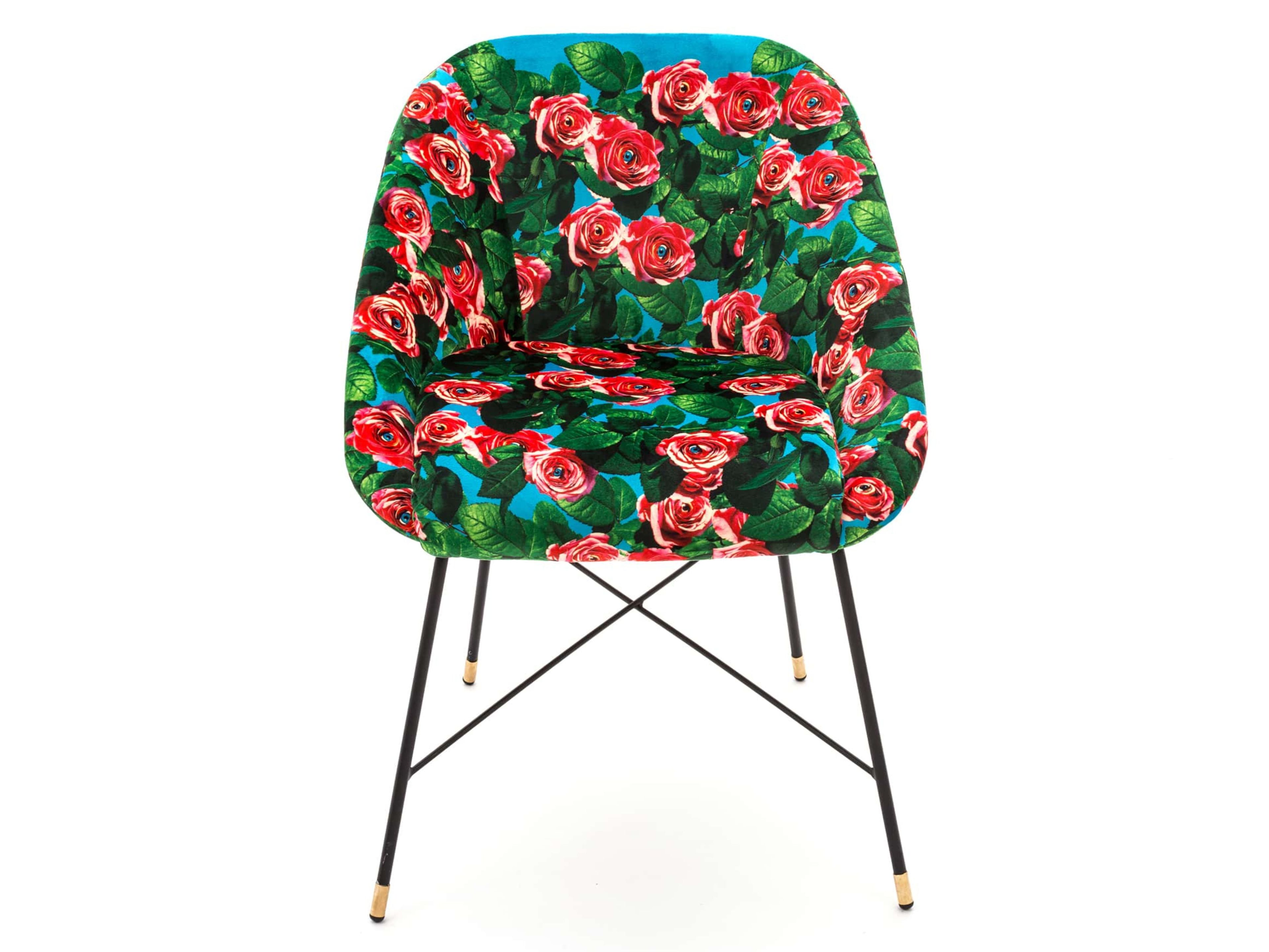 Мягкий тканевый стул с подлокотниками Seletti Seletti wears Toiletpaper ARCH-00072941