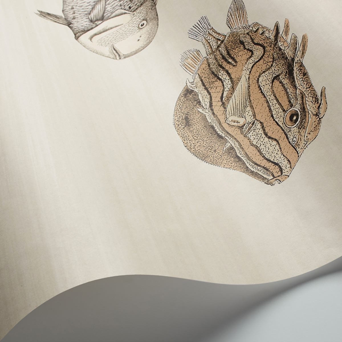 Traditional bathrooms Винтажный аквариум Motivtapete Fornasetti Fornasetti Acquario - Cole & Son  - Вид №2
