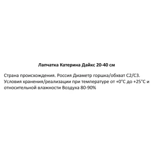 Лапчатка Катерина Дайкс ø19 h20-40 см 85320178 STLM-2096092