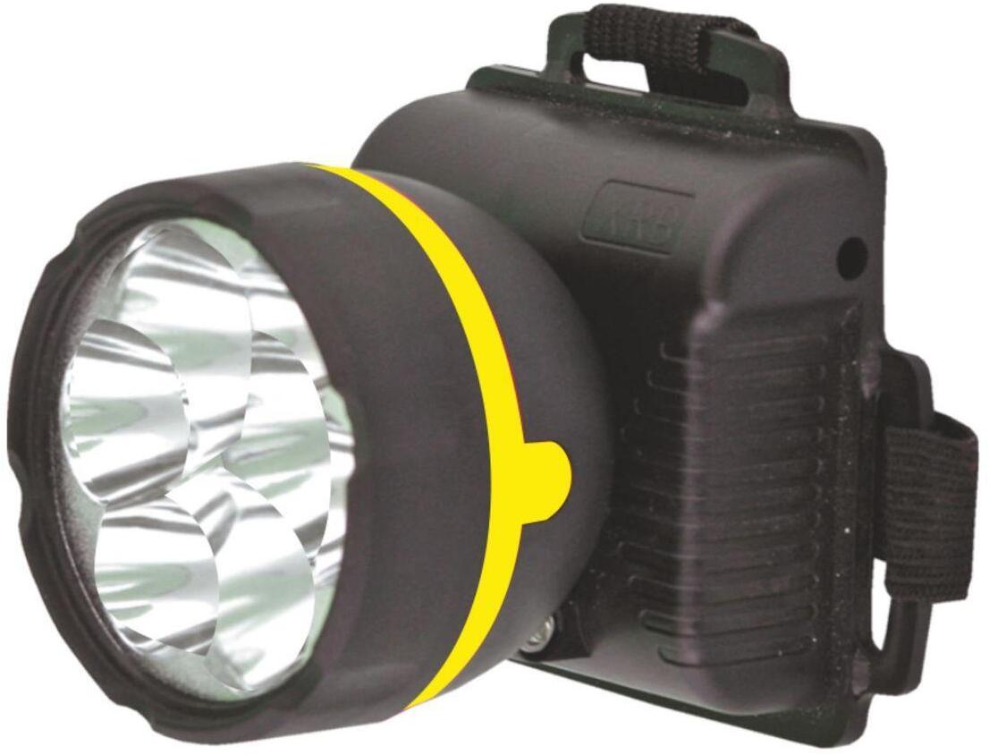 909LED5 Налобный свеодиодный фонарь о баареек 85х75 18 лм 11781 Ultraflash Т
