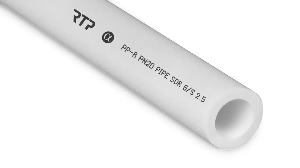 91378655 Труба полипропиленовая РТП 40x6.7 мм SDR6 PN20 2 м STLM-0810615
