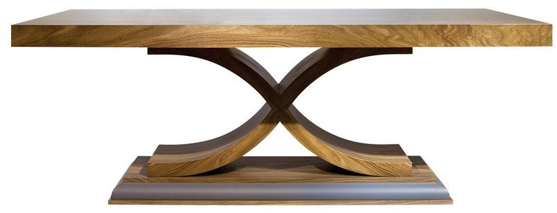 Mobi Прямоугольный обеденный стол из массива дерева sun-id-1513549 - Вид №1