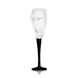 42033 Бокал из прозрачного хрусталя "Кубик", Объём 250 мл., Высота – 250 мм. Maleras