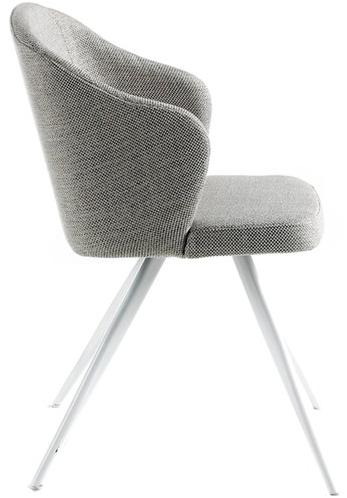 Angel Cerdá Стул из ткани с подлокотниками New chair 4056 f3208 Angel Cerda - Вид №1