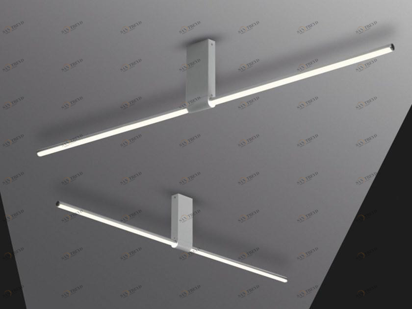 EGOLUCE Алюминиевый светодиодный потолочный светильник Lancia 5567 / 5568 