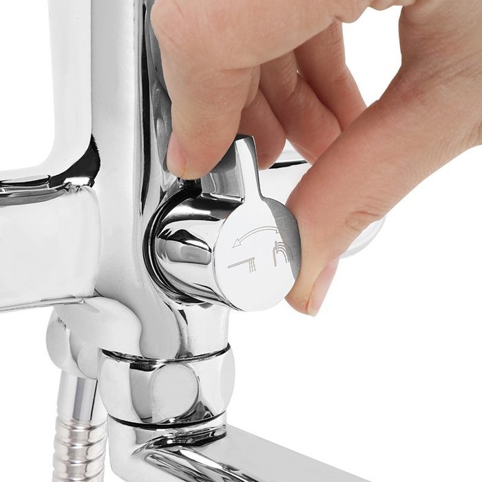 DAVSBLCM10 Milardo Davis Смеситель для ванны с длинным изливом Davis Россия  - Вид №3