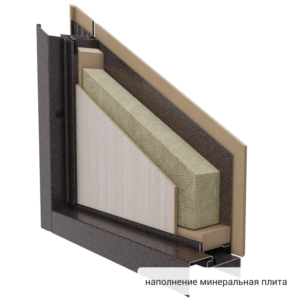 Дверь входная металлическая Страйд Летиция 860 мм левая цвет перламутр TOREX STLM-2096743 - Вид №15