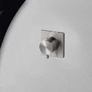 Термостат для душа сталь матовая AICO Radomonte TER90S