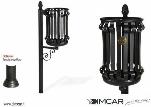 DIMCAR Подземный металлический мусорный бак для наружного применения Elite 290