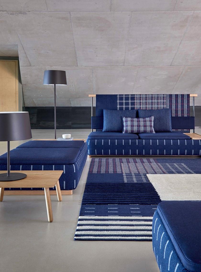 GAN Прямоугольная подушка из шерсти в шотландскую клетку Lan sun-id-1479798 - Вид №12