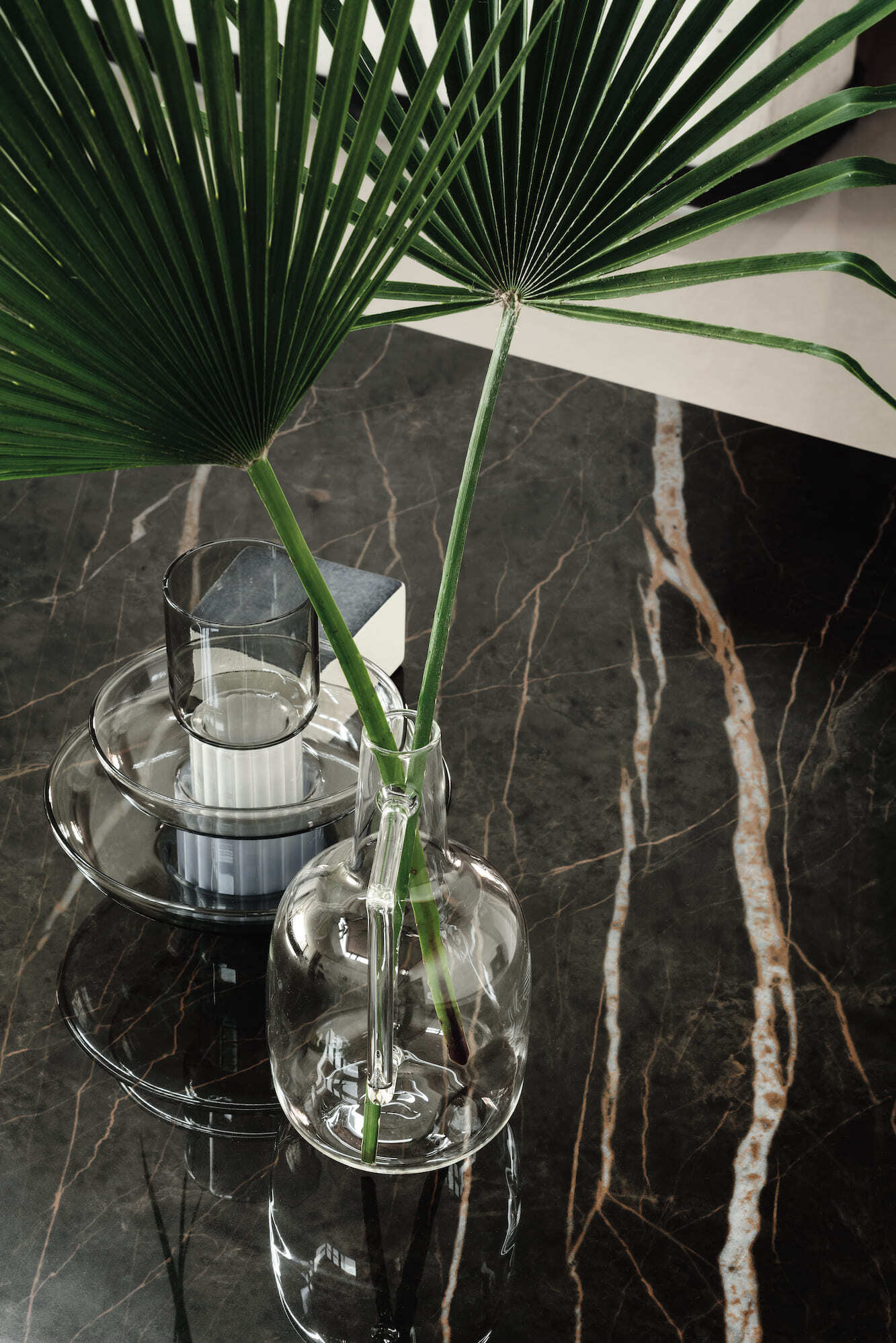 Прямоугольный обеденный стол из стали и дерева Bontempi Casa Millennium ARCH-00040042 - Вид №9