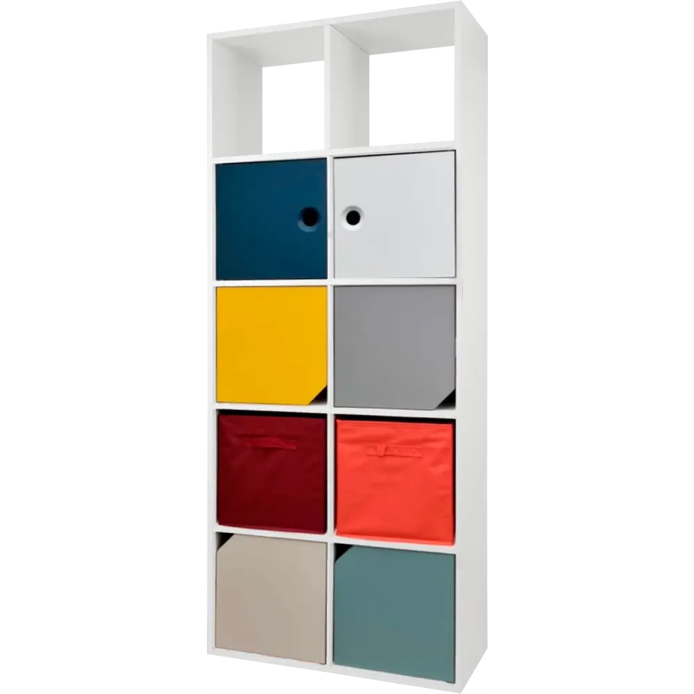 SPACEO Фасад Kub серый глянцевый с интегрированной ручкой 89338352 STLM-1085578 - Вид №5