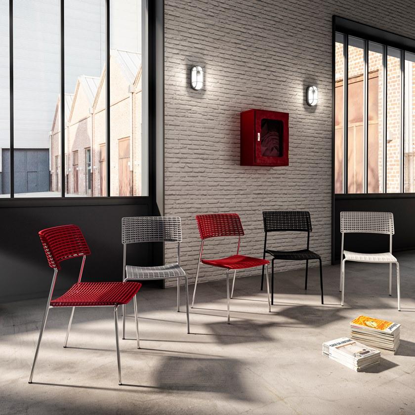 Quadrifoglio Штабелируемый стул из полипропилена sun-id-1501481 - Вид №1