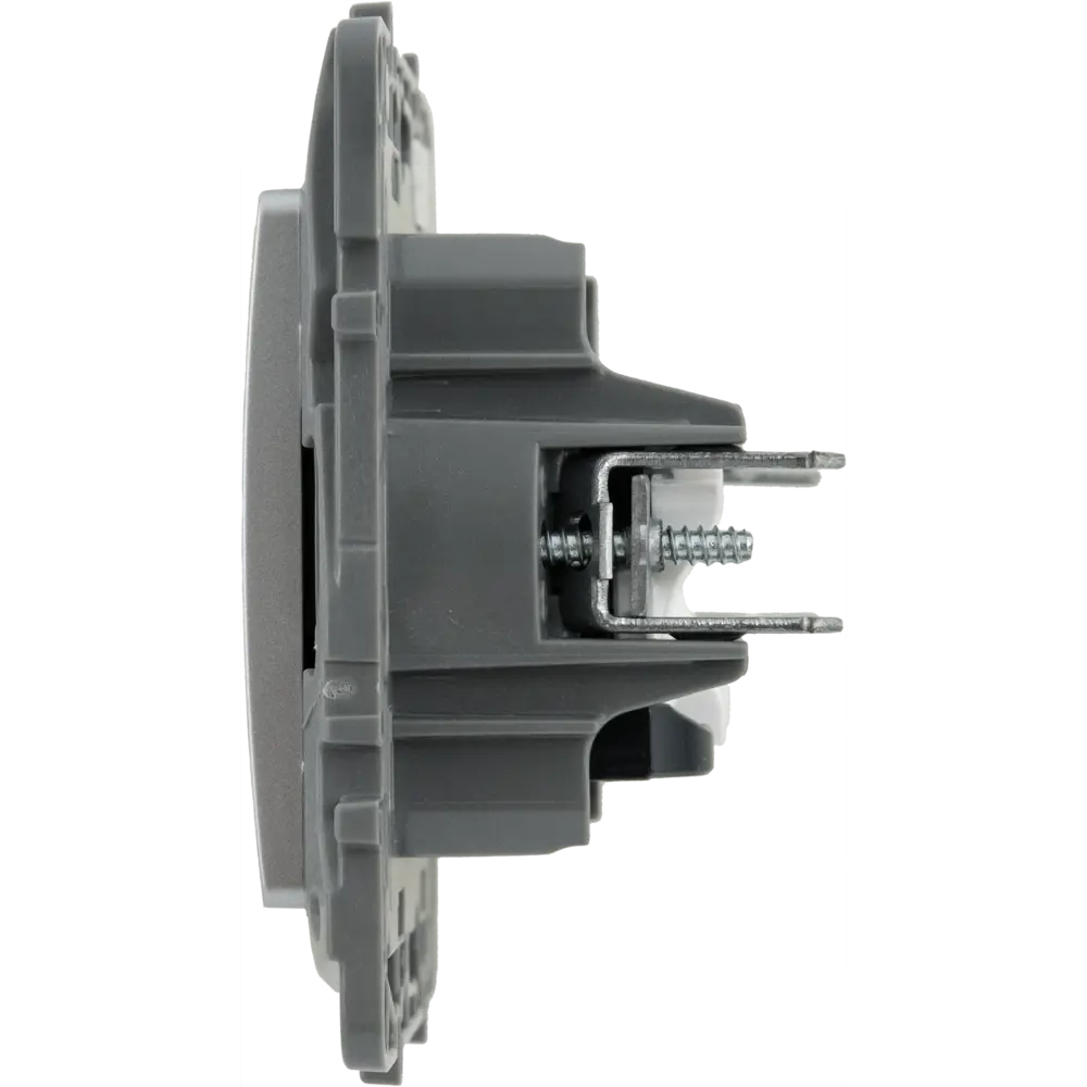 Компьютерная розетка Legrand Etika двойная RJ45 Cat 5e алюминий 82496551 STLM-0028725 - Вид №4