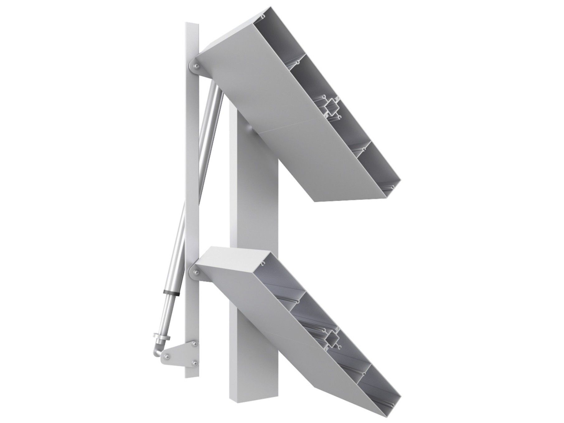 Поворотные алюминиевые жалюзи Saxun R-400 ARCH-00041347 - Вид №1