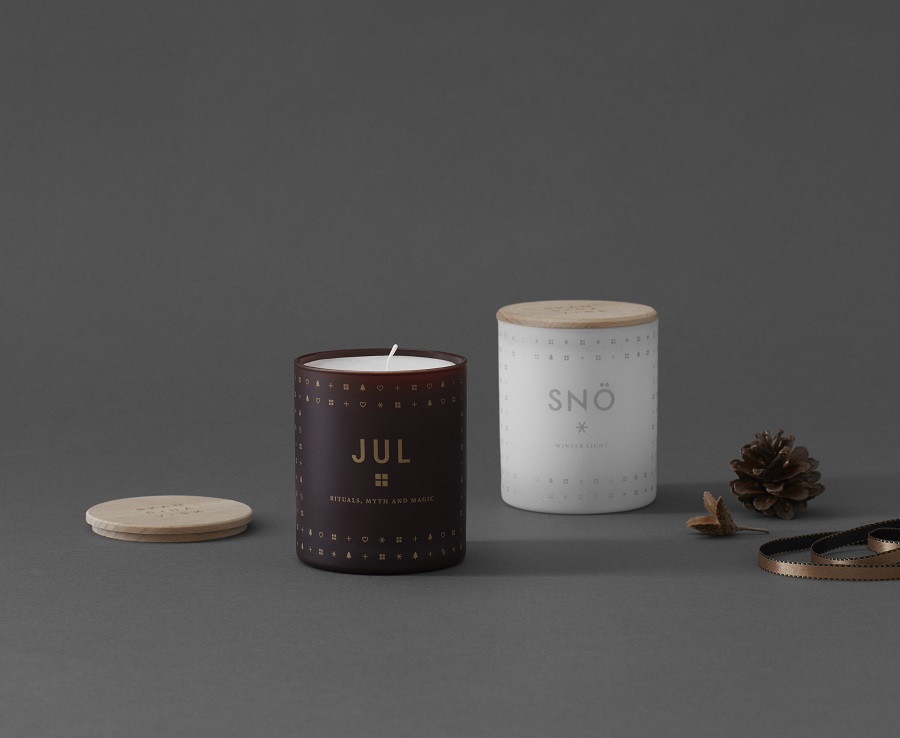 SK1222 Свеча ароматическая sn? с крышкой, 200 г S K A N D I N A V I S K  - Вид №2