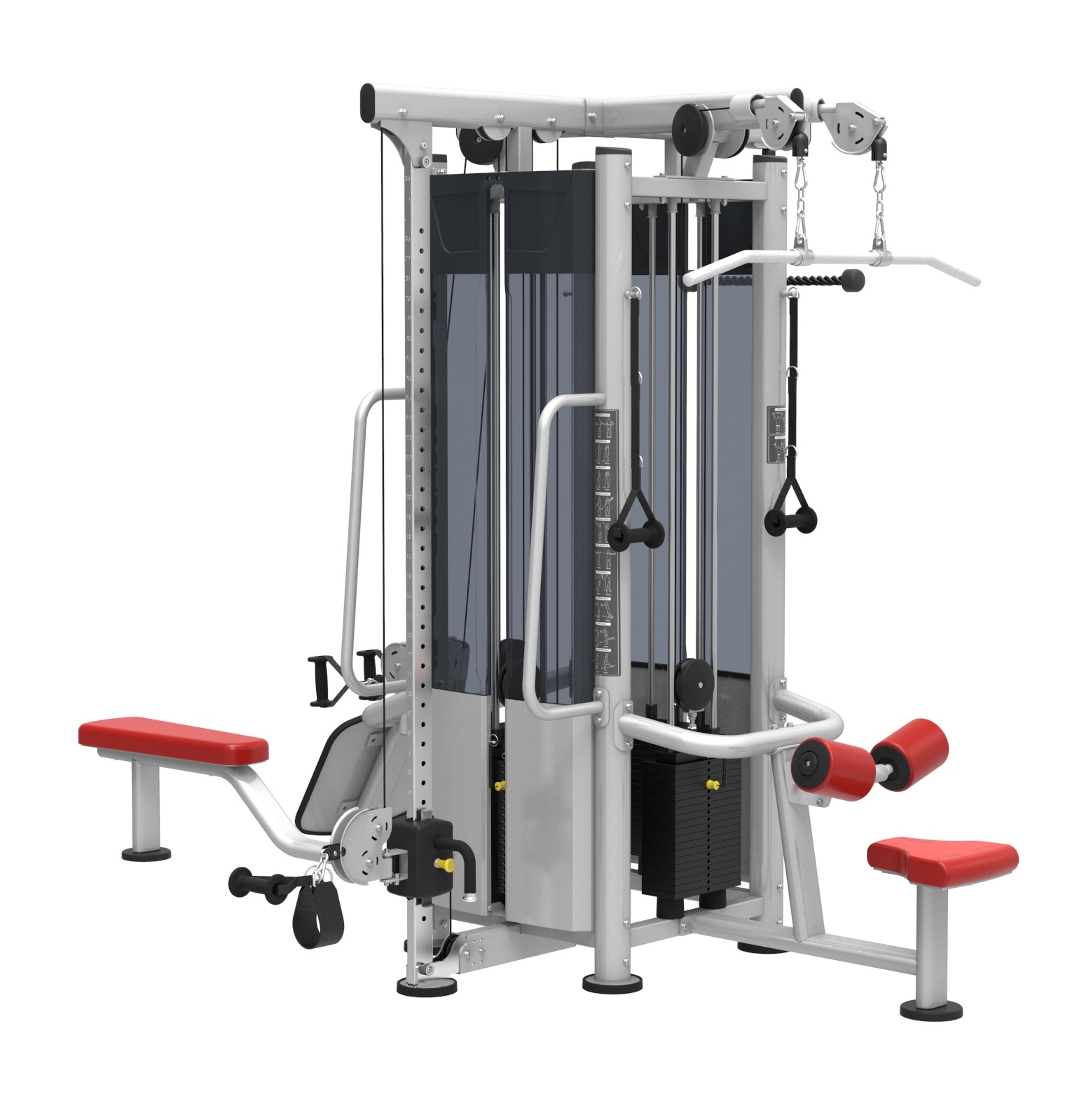 IT9527 Aerofit it9527 4-х стековая мультистанция AeroFIT IT95 серия 