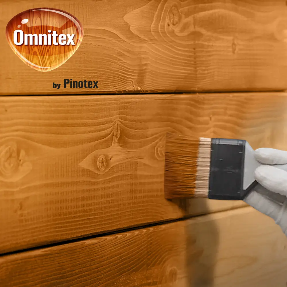 Omnitex Standard Plus - защитный антисептик для дерева с эффектом орегона 0.9 л 89438529 Santreyd STLM-1581646 - Вид №5