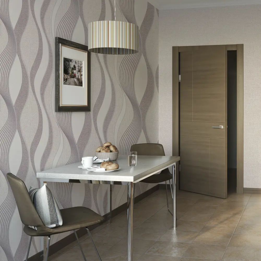 PALITRA FAMILY Maris - Флизелиновые обои бежево-коричневые 1.06 м 89677489 STLM-0079800 - Вид №3