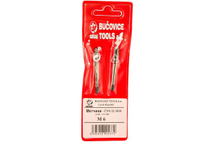 15780218 Набор метчиков из 2-х шт. M 6 шаг 1.0 мм 110060 Bucovice Tools