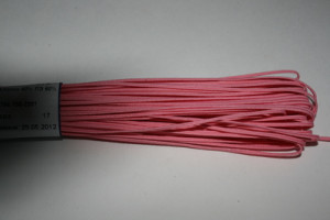 1с13 Тесьма отделочная сутаж (шнур отделочный) 1.8 мм х 20 м 318004 / розовый