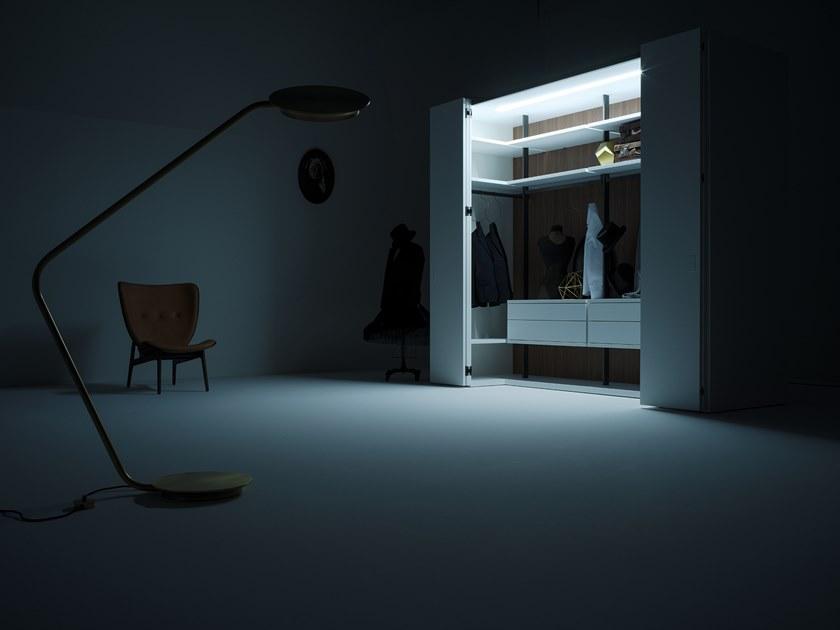 Caccaro Гардеробная из дерева и стекла Camerino sun-id-1494441 - Вид №9