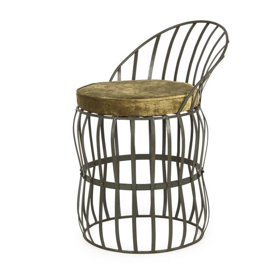 080935 Металлический стул для баров Francisco Segarra Sirio Santreyd - Вид №10