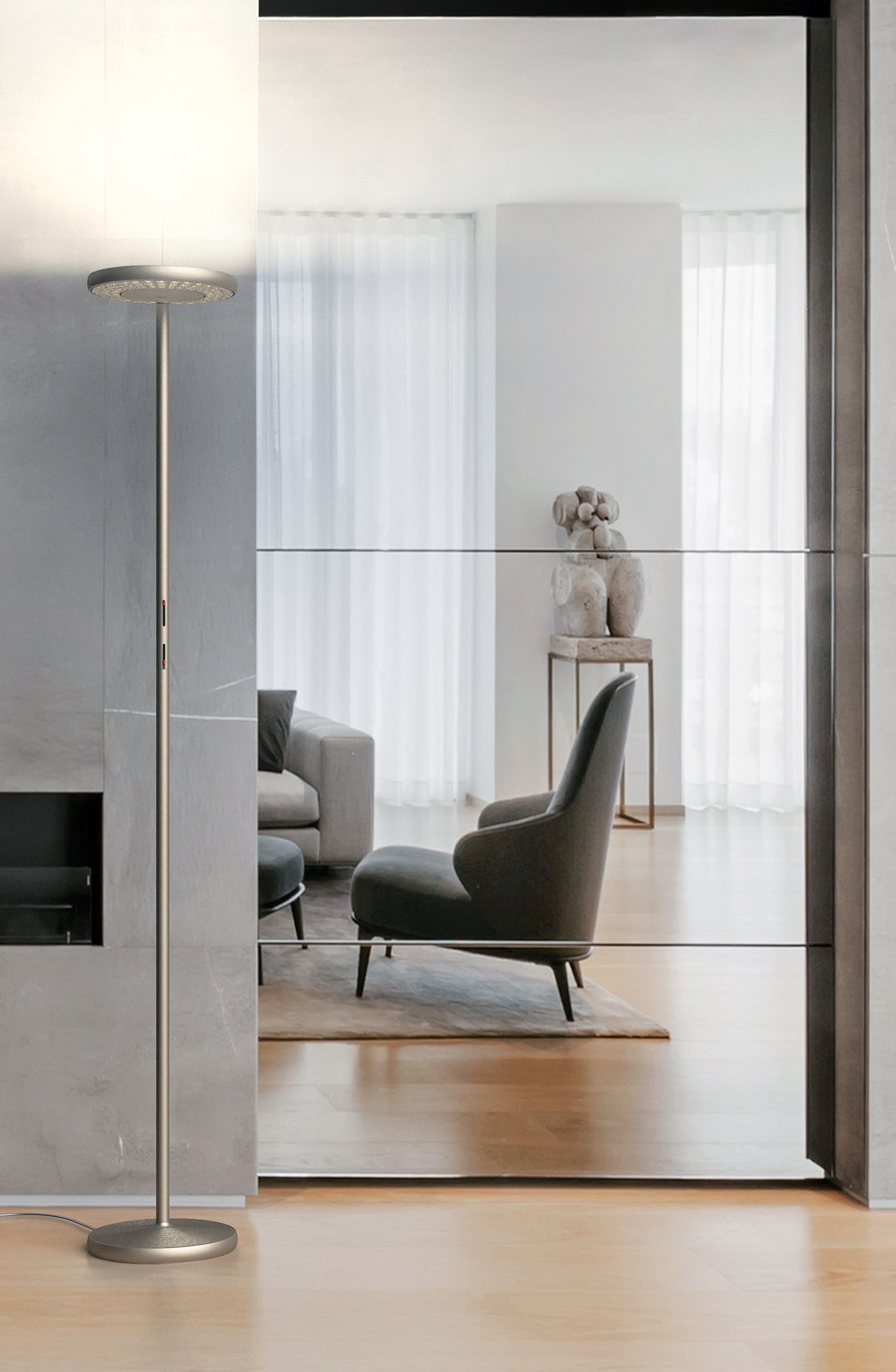 Металлический светодиодный торшер Rotaliana Sol ARCH-00046443 - Вид №4