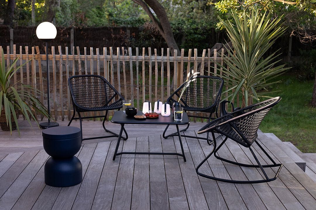 Алюминиевый журнальный столик с отсеком для хранения Fermob Piapolo ARCH-00027214 - Вид №56