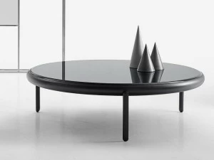 B&B Italia Круглый стеклянный журнальный столик Maru