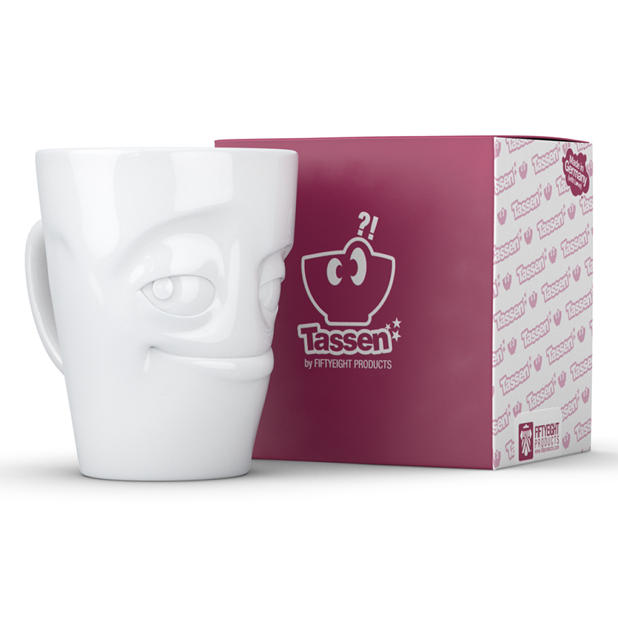 T01.82.01 Кружка tassen impish 350 мл белая Tassen by FIFTYEIGHT PRODUCTS  - Вид №1