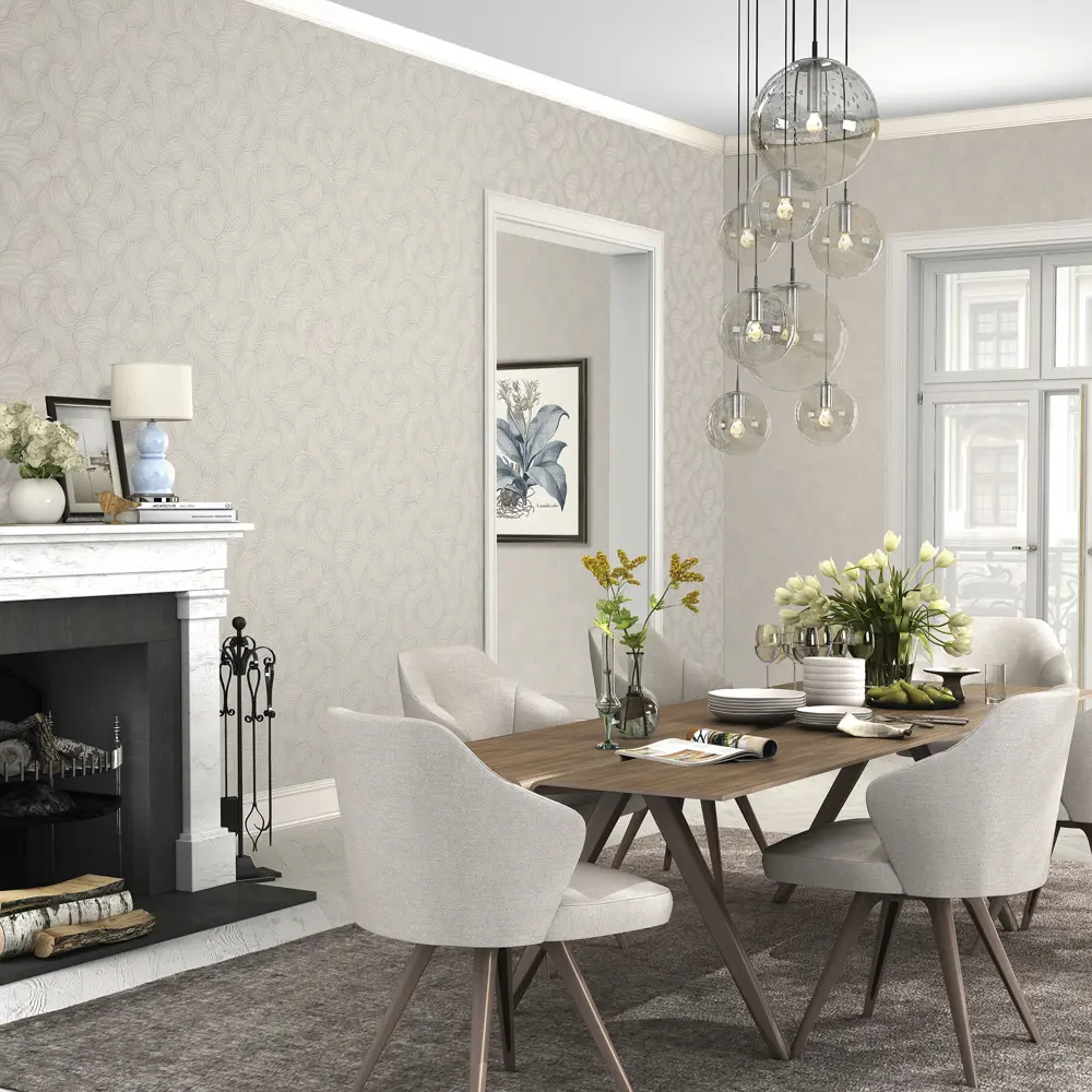 Обои флизелиновые Wall Up Duna бежевые 1.06 м 645163 STLM-2130633 - Вид №4