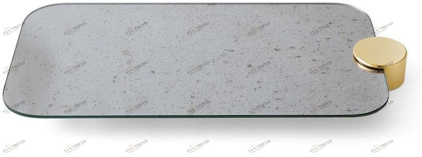 Gallotti&Radice Прямоугольный поднос в зеркале под старину sun-id-1401882