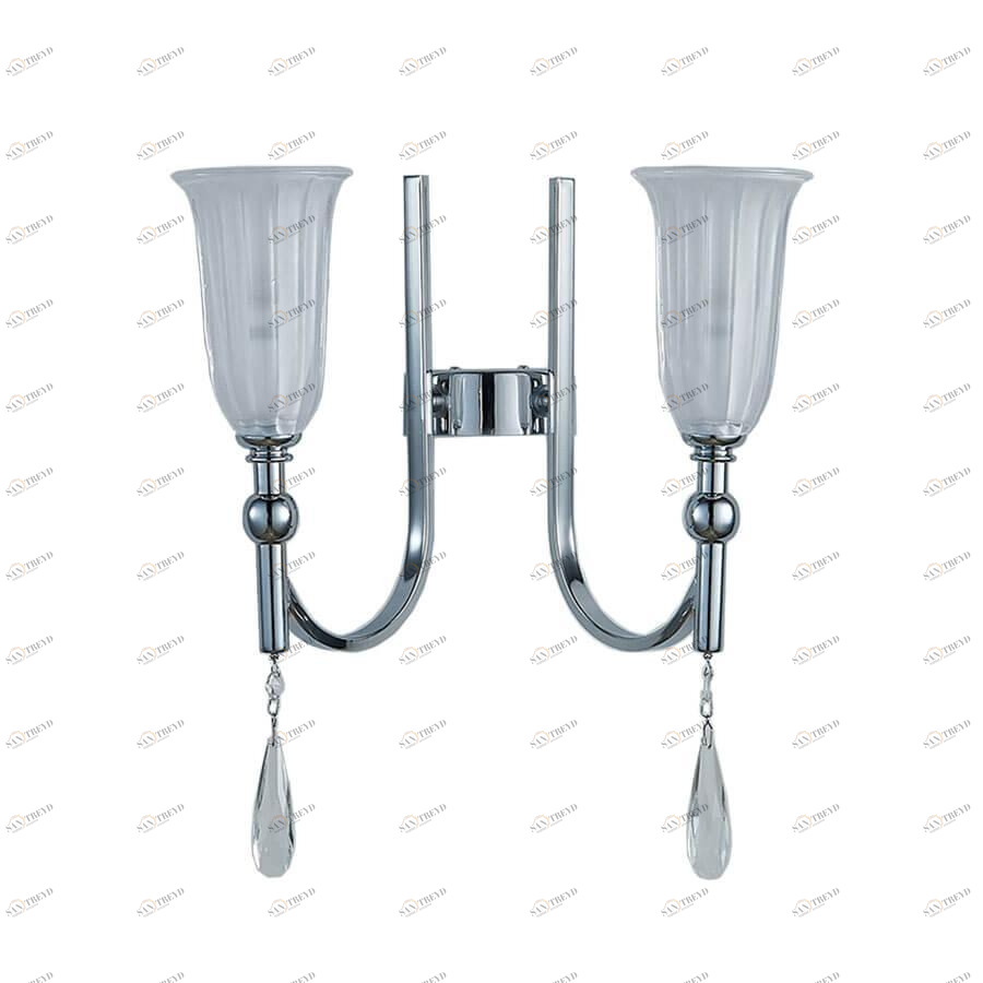 Бра настенное хром Newport 4802/A Chrome NEWPORT ФАКЕЛ 00-3888968 Хром 