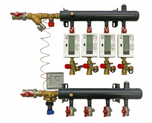 Danfoss Узел распределительный этажный TDU.3 TDU.3 DN50-5R-25-APT20-CNT20-MSVB15 150U0743