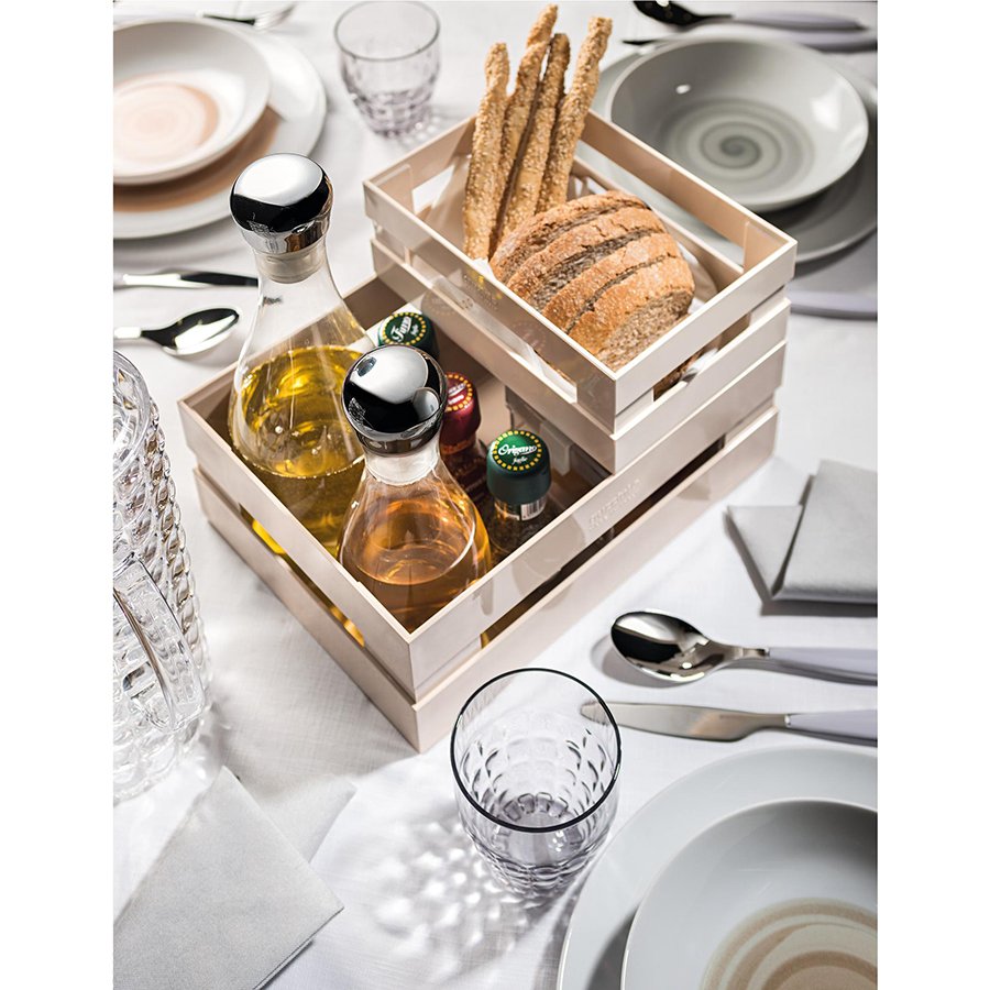 Ящик для хранения пластиковый 30 см бежевый Tidy&Store GUZZINI  00-3871105 Бежевый  - Вид №2