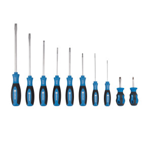 90588713 Набор отверток Industrial SSK-170-712, SL/PH с двухкомпонентными рукоятками, 10 шт STLM-0297076 NORGAU