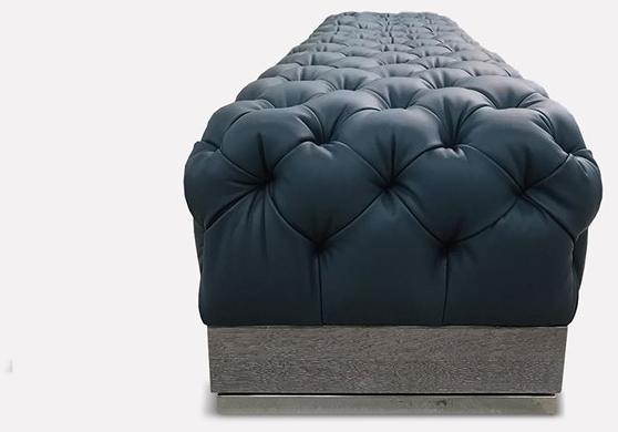 MORADA Стеганая кожаная скамейка Nube Nube ot - Вид №1