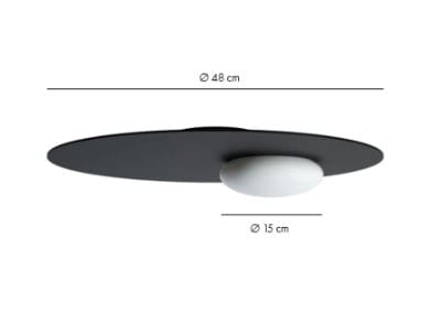 Алюминиевый светодиодный потолочный светильник AXOLIGHT Kwic ARCH-00083136 - Вид №9