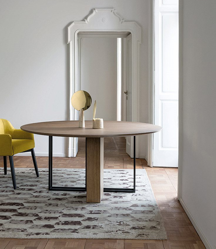 Стол  MERIDIANI XW round Plinto - Вид №1