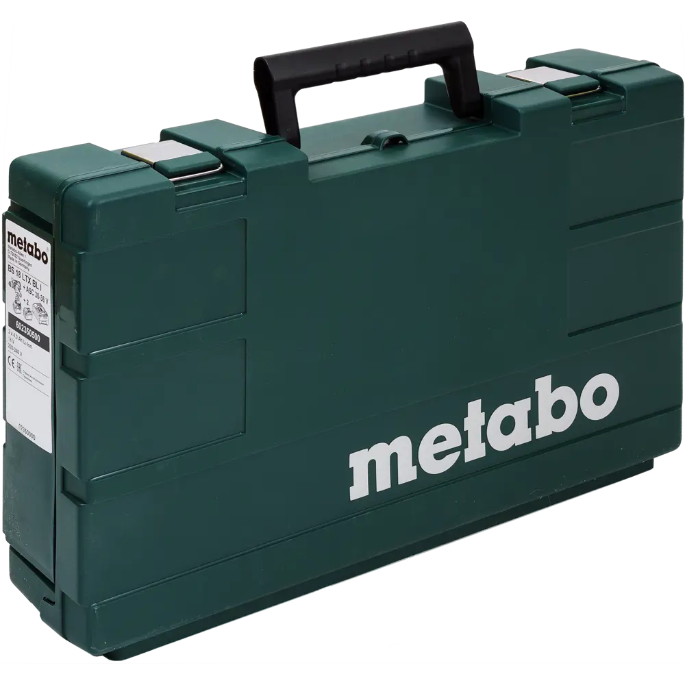 Дрель-шуруповерт бесщеточная Metabo BS18LTXBLI, 18 В Li-ion 2х4 Ач STLM-2127985 - Вид №8