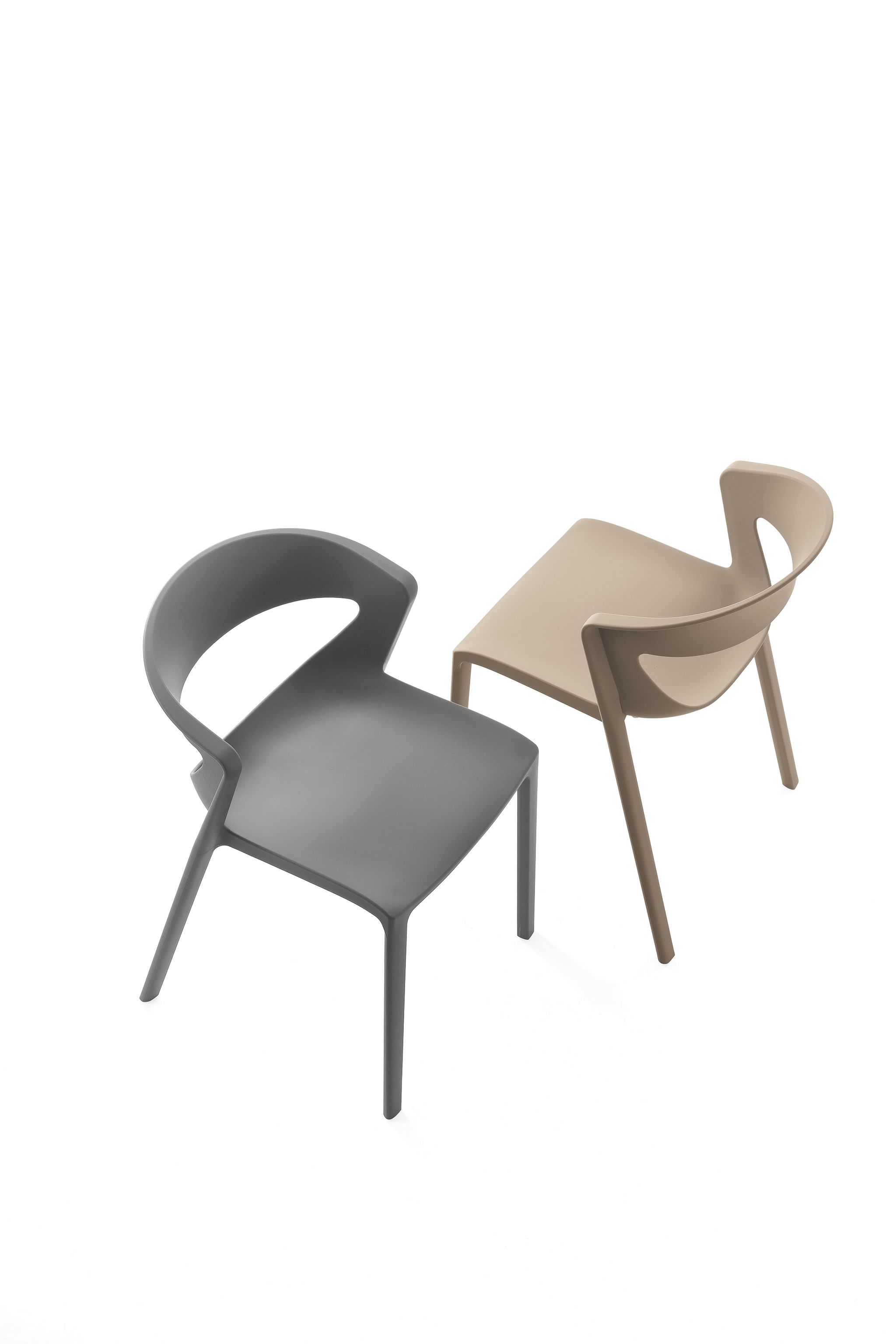 Штабелируемый стул из полипропилена Kastel Kicca ARCH-00021100 - Вид №7