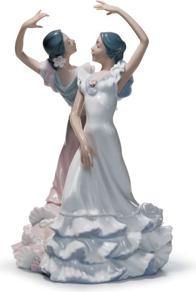 10672543 LLADRO Фигурка Lladro Фламенко. Оле! 16x25см, фарфор Фарфор Lladró 