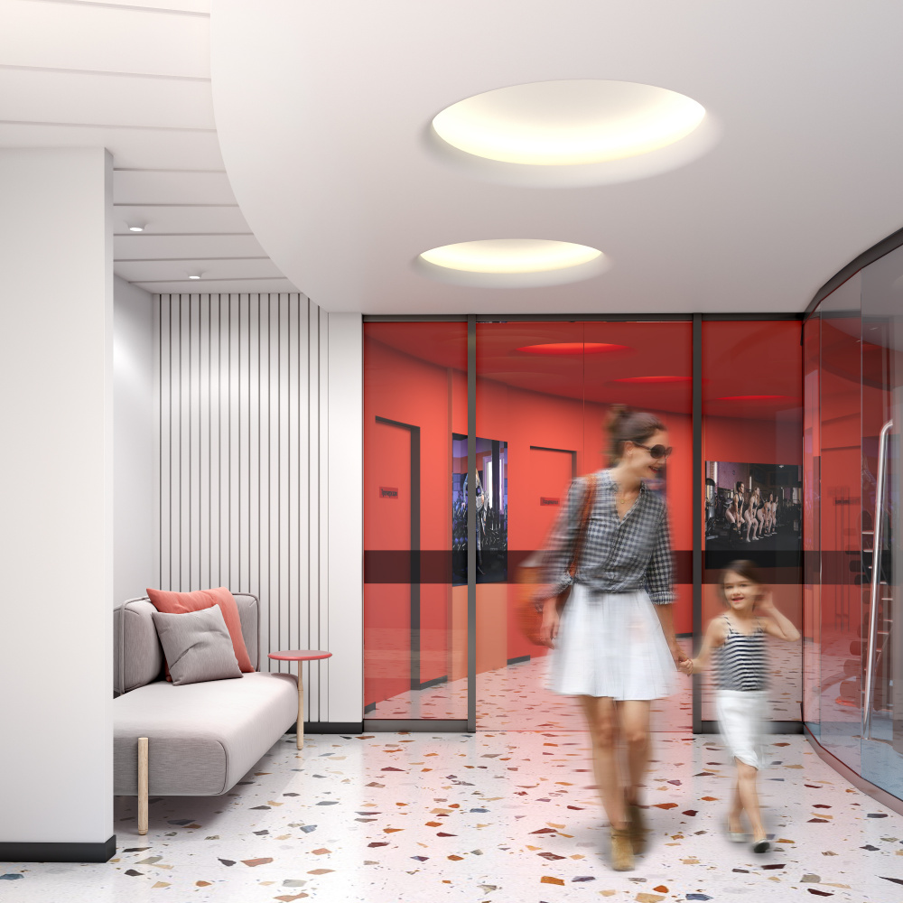 SN 452 Встраиваемый купольный гипсовый светильник Stellanova ATLAS 900  - Вид №2