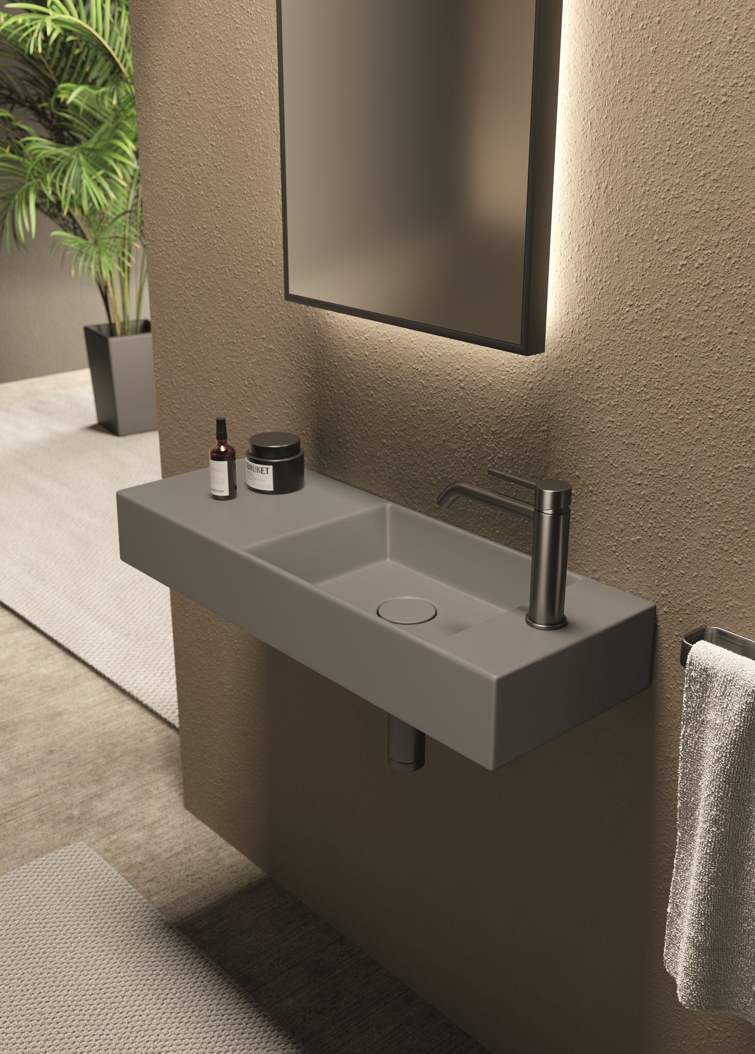 Керамическая прямоугольная столешница для мытья рук Alice Ceramica Шпион ARCH-00126165 - Вид №28