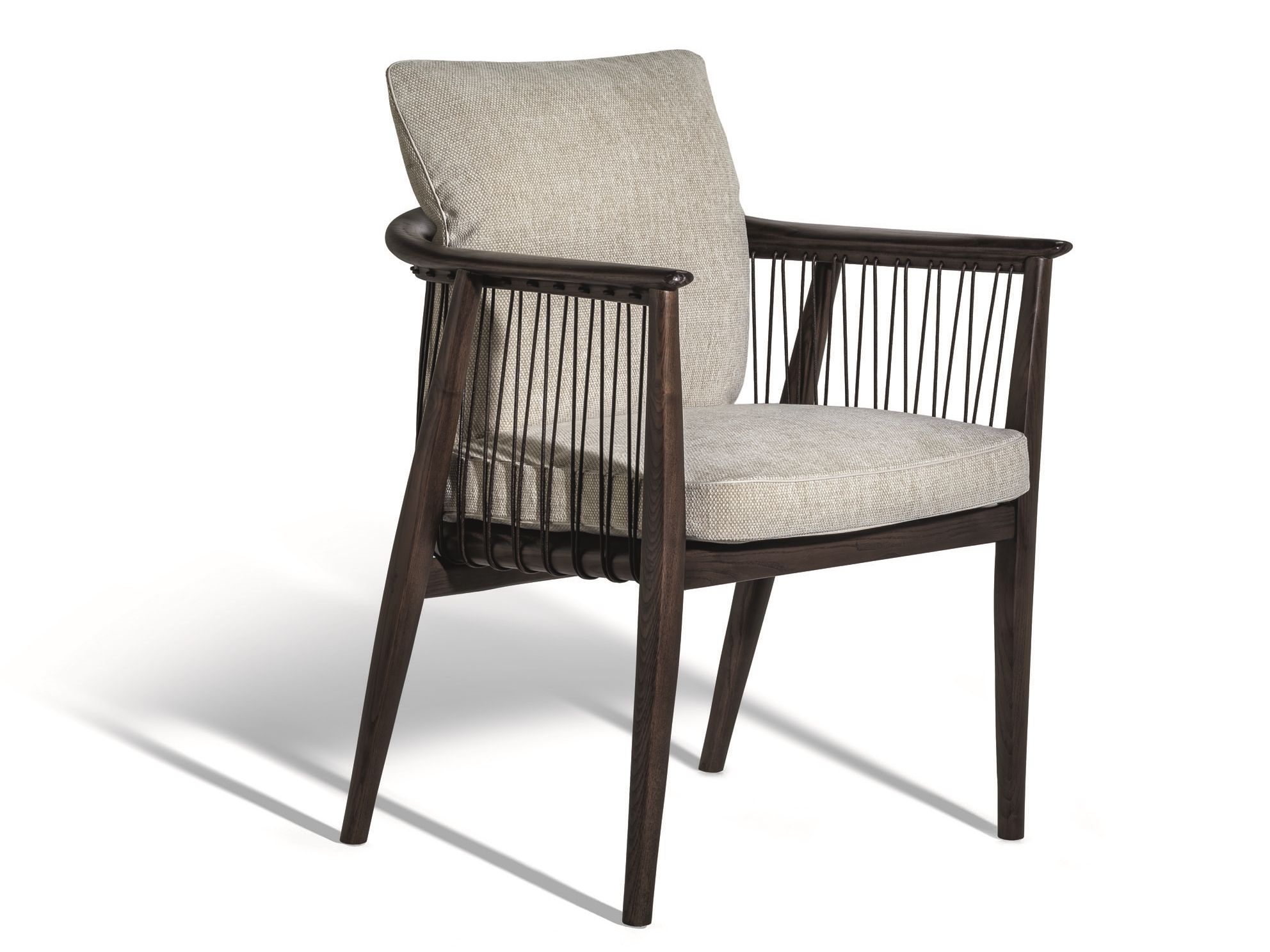 Тканевое кресло с подлокотниками Poltrona Frau коллекция-диваны и кресла ARCH-00125337